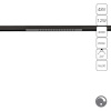 Магнитный трековый светильник Arte Lamp OPTIMA 0.1-10V A7476PL-1BK