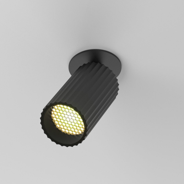 фото Встраиваемый светильник Maytoni Technical Calipso C110CL-01-GU10-B, черный