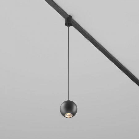 фото Трековый подвесной светильник Maytoni Technical Sfera TR165-1-8W3K-M-B, черный