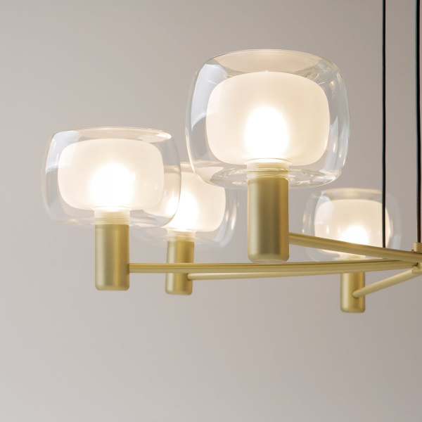 фото Подвесной светильник Maytoni Vision MOD411PL-08G, золото