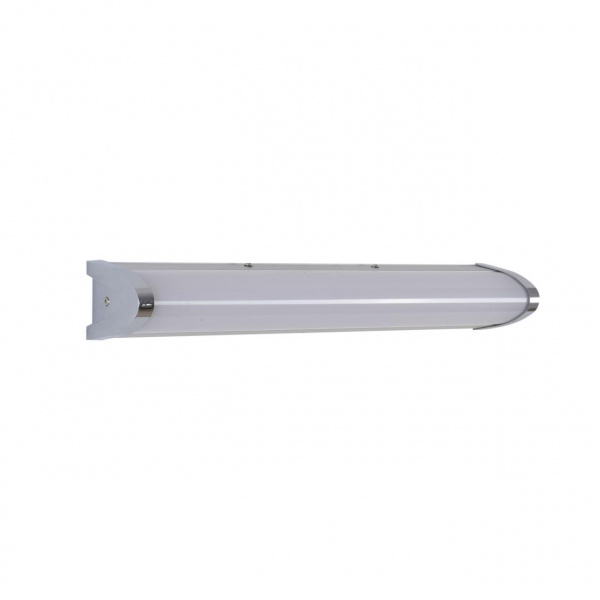 Хром/белый, металл/акрил Настенный светильник IP44 LED 18W 3000K 90-250V AQUALA LEDIO, арт. 8315/18WL