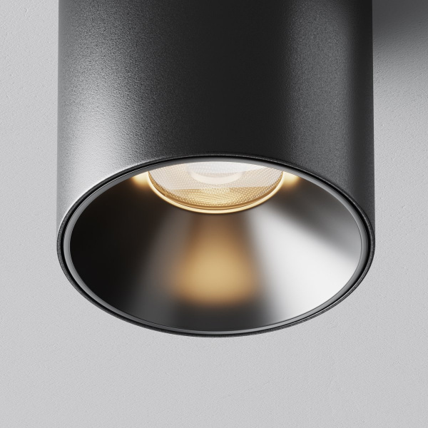 фото Потолочный светильник Maytoni Technical Alfa LED C064CL-5W3K-RD-B, черный