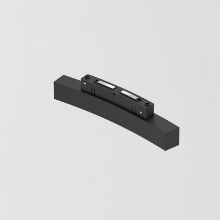 фото Slim Magnetic Трековый светильник для радиусного шинопровода 8W 4200K Planar чёрный Ø 1200мм 85181/01