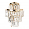 Золото/прозрачный/металл/хрусталь Бра E14 2*40W WAYTA HALL, арт. 5073/2W