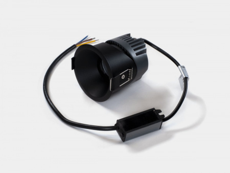 фото Светильник встраиваемый SWG 12Вт 55° IP65 черный 4000К поворотный RC-D84-12-BL-NW65