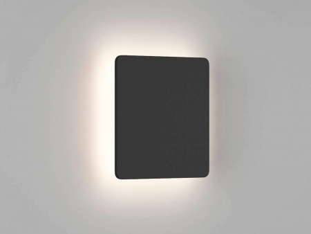 фото SWG LED светильник настенный LW-A807A-BL-WW Черный 12Вт 3000 К