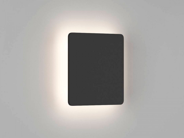 фото SWG LED светильник настенный LW-A807A-BL-WW Черный 12Вт 3000 К