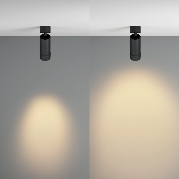 фото Потолочный светильник Maytoni Technical Focus Zoom C055CL-L12W2.7K-Z-B, черный