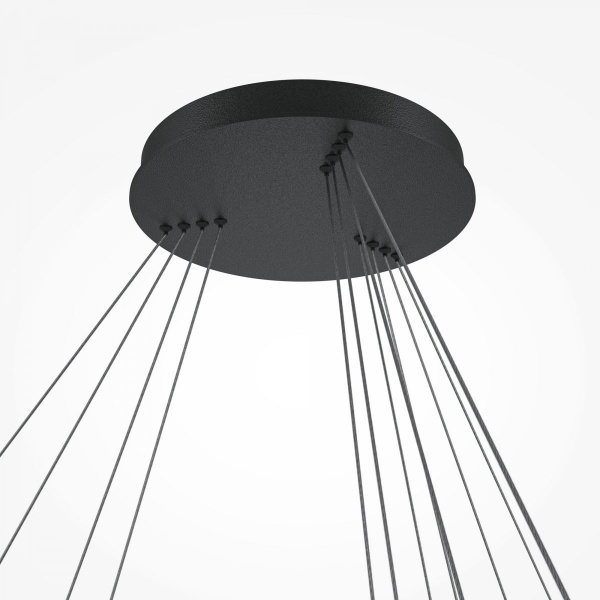 фото Подвесной светильник Maytoni Rim MOD058PL-L174BK, черный