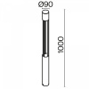 фото Ландшафтный светильник Maytoni Outdoor Mill O427FL-L12GF3K, графит