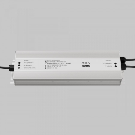 фото Источник напряжения PSL008 12В 300Вт IP67 Maytoni 812007, серебро