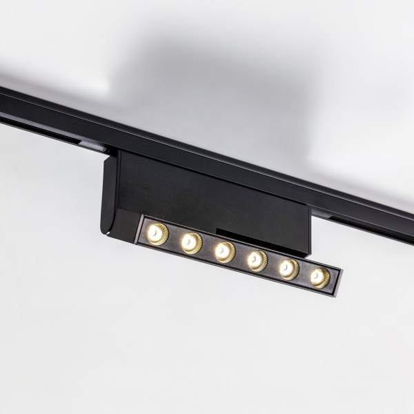 фото Светильник трековый 24V 6W 4000K 30° черный Linea Lightstar 206947