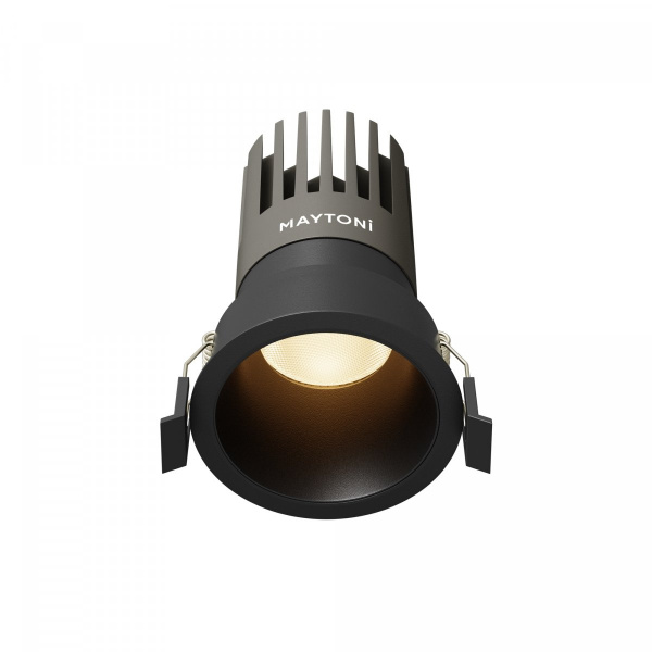 Встраиваемый светильник Maytoni Technical Dip DL118-15W-3K-B, черный