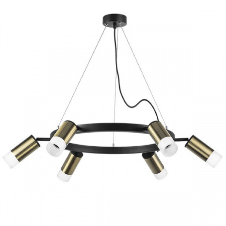 фото Люстра подвесная Rullo, черный Lightstar LR0163161