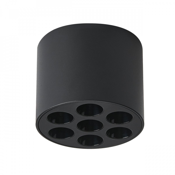 Светильник потолочный 6W 470LM 4000K, черный Guarda Lightstar 080647
