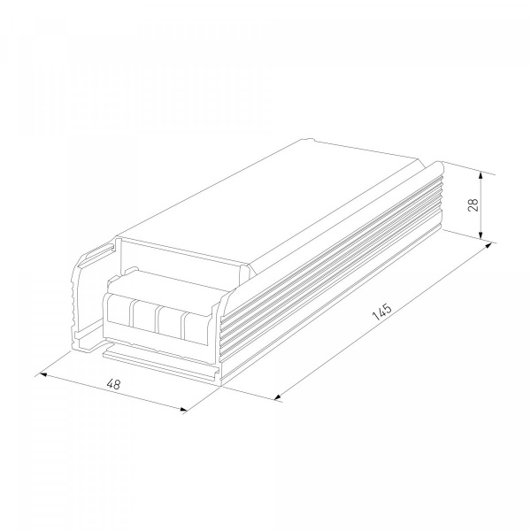 фото Блок питания 100W 12V IP00 95048/00