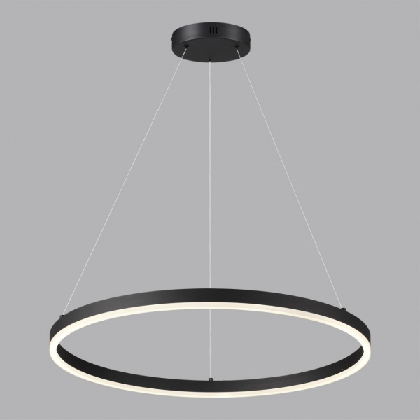 фото Чёрный Светильник подвесной LED 50W 3000/4000/6000К 220V ECHO LEDIO, арт. 6530/50L