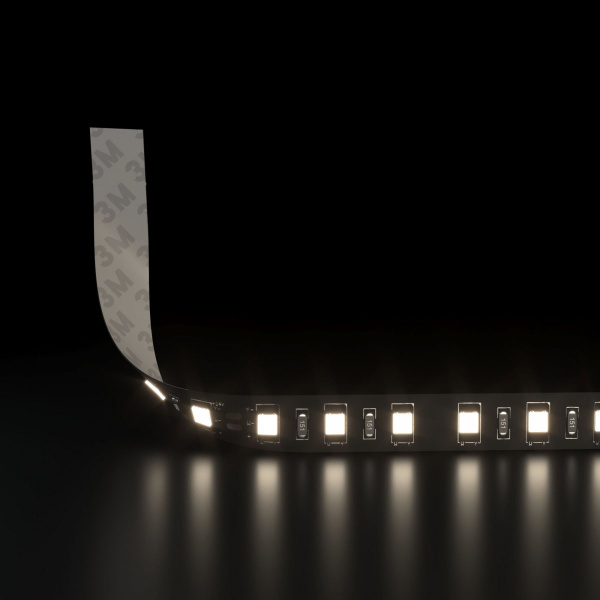 фото Светодиодная лента 120 Led 9,6 Вт IP20, 4200K дневной белый, 5 м 2835 24V 120Led 9,6W Black