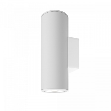фото Уличный настенный светильник Maytoni Outdoor Shim O303WL-L24W3K, белый