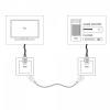 фото Розетка HDMI (серебряный) W1186006