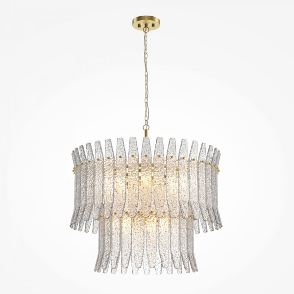 фото Подвесной светильник Maytoni Shiver MOD539PL-09MG, матовое золото