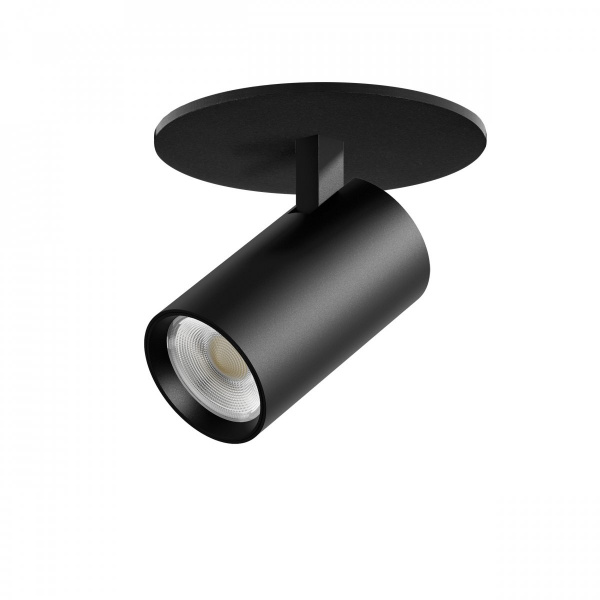 Светильник встраиваемый LED 15W со встроенной чашей Alta Base, черный Lightstar A5147RS