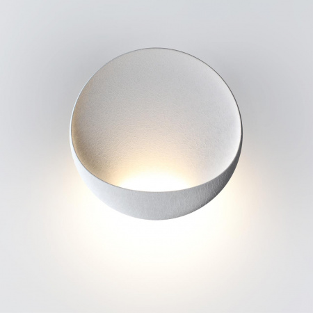 фото Настенный светильник белый ice crack/акрил IP44 LED 7W 347Лм 3000K CRI > 90 VELA HIGHTECH, арт. 7005/7WL