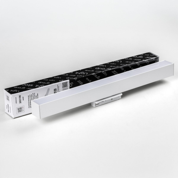 фото Светильник трековый для BARRA 220V 30W 3000K 120° белый Lilla Lightstar 202136