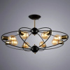 фото Потолочная люстра Arte Lamp GLASGOW A1963PL-8BK