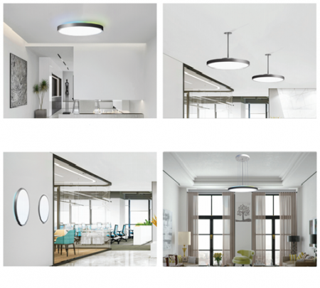 фото Светильник WC3036LED 36W 3CCT черный