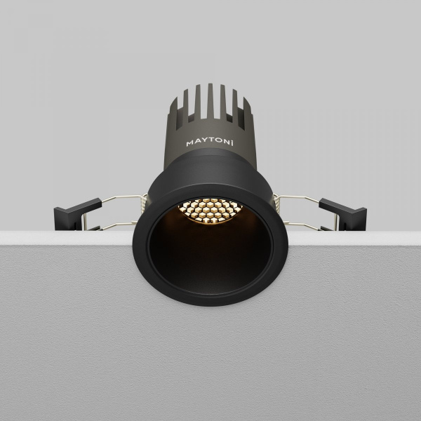фото Встраиваемый светильник Maytoni Technical Dip DL116-10W-3K-B, черный