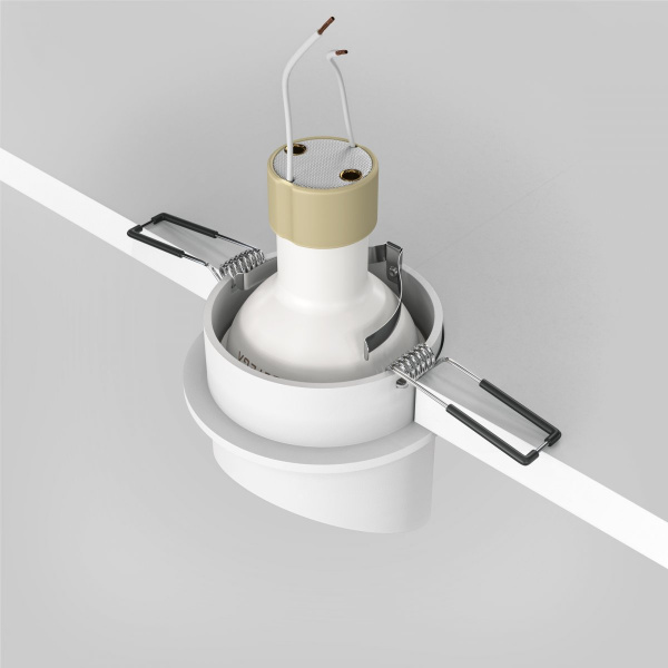 фото Встраиваемый светильник Maytoni Technical Lipari DL044-01-GU10-W, белый