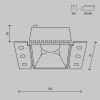 фото Встраиваемый светильник Maytoni Technical Share DL051-01-GU10-SQ-WMG, белый