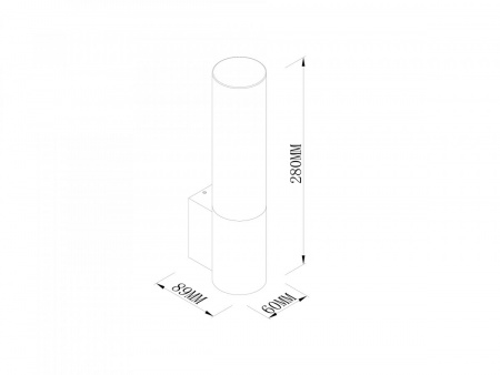 фото Светильник настенный Факел SWG 6W-220V-WW-IP65
