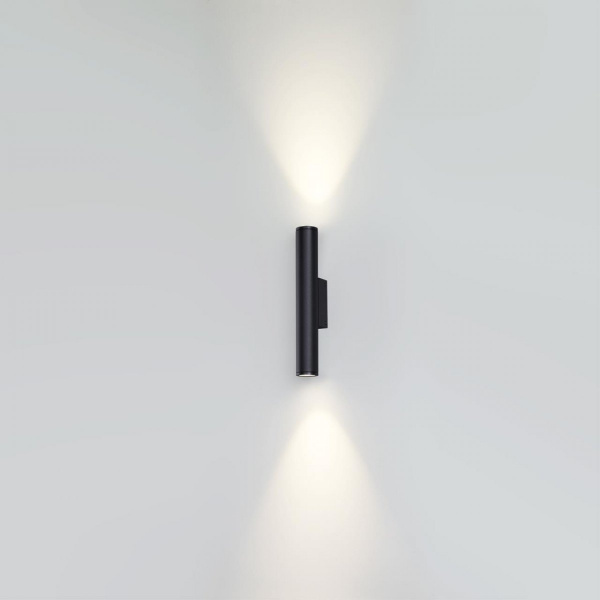 фото Уличный фасадный светильник, черный Odeon Light TUBUS, арт. 7105/6WL