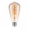 фото Филаментная светодиодная лампа Dimmable ST64 5W 2700K E27 тонированная BLE2746