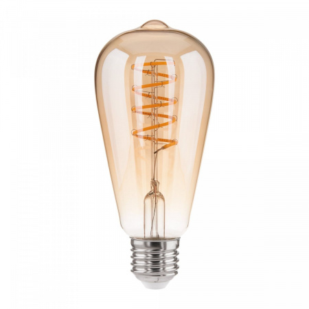 фото Филаментная светодиодная лампа Dimmable ST64 5W 2700K E27 тонированная BLE2746