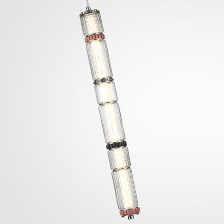 фото Темный сатин.никель/терракот/черный Подвес LED 22W 4000K COLLIER L-VISION, арт. 5456/18L