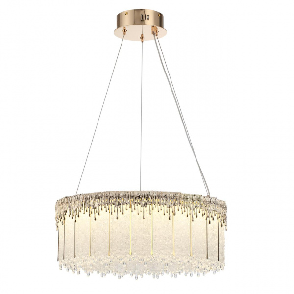 фото Золотой/стекло Люстра LED 60W 3700K 4968Лм CLEO L-VISION, арт. 5091/60L