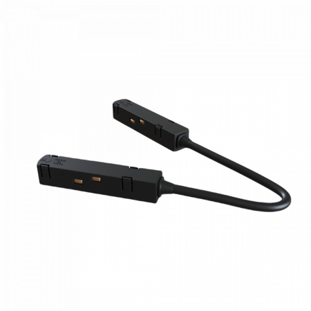 фото Коннектор питания угловой S35 черный Maytoni Technical TRA004CPC-22B