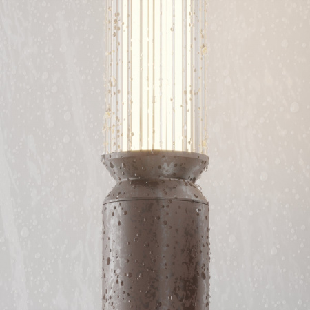 фото Ландшафтный светильник Maytoni Outdoor Lit O593FL-L20BR3K, коричневый