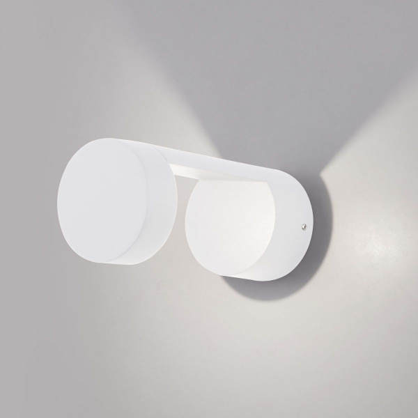 фото Уличный настенный светодиодный светильник Nimbus IP54 1540 TECHNO LED белый