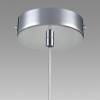 фото Хром/прозрачный металл/металл Подвес Е14 1*40W 220V ISHA COMFI, арт. 8102/1A