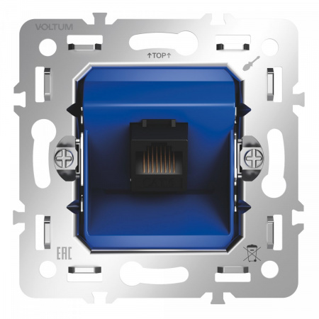 фото Механизм розетки компьютерной RJ45 кат.6, S70