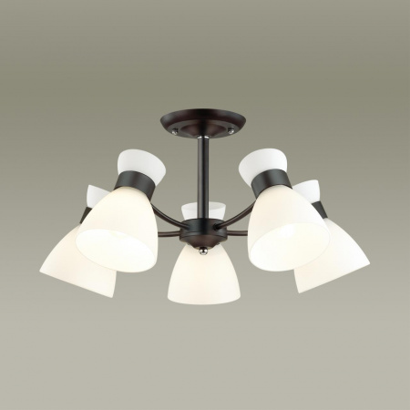 фото Черный Люстра потолочная E27 5*60W 220V WILMA COMFI, арт. 4534/5C