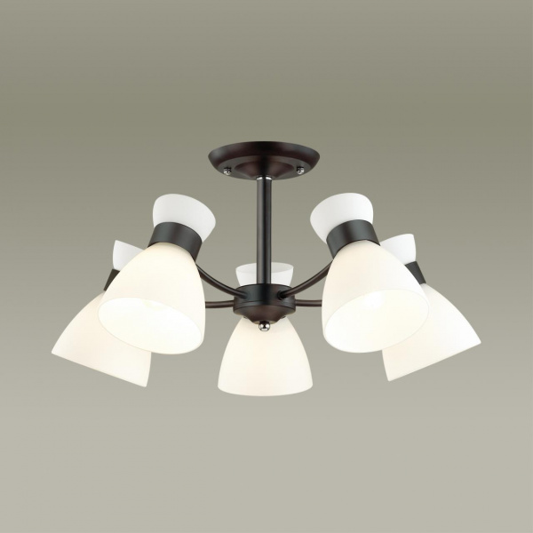 фото Черный Люстра потолочная E27 5*60W 220V WILMA COMFI, арт. 4534/5C