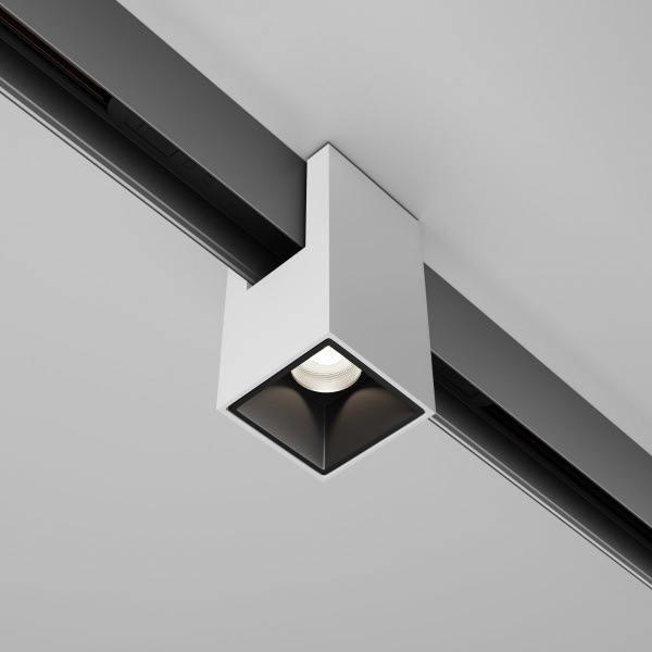 фото Трековый светильник Maytoni Technical Alfa TR121-4-7W-DS-W, черный