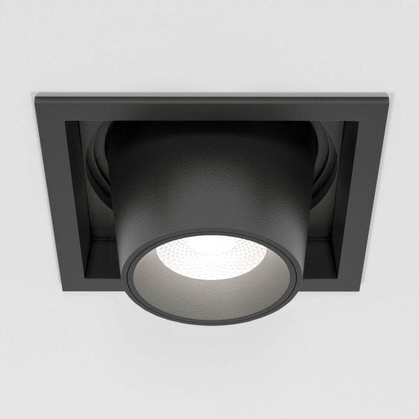 фото Потолочный светодиодный светильник поворотный Conner 8W 4000K чёрный 25087/LED