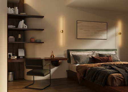 фото Бра Maytoni Elegant C084WL-L18BS2.7K, латунь
