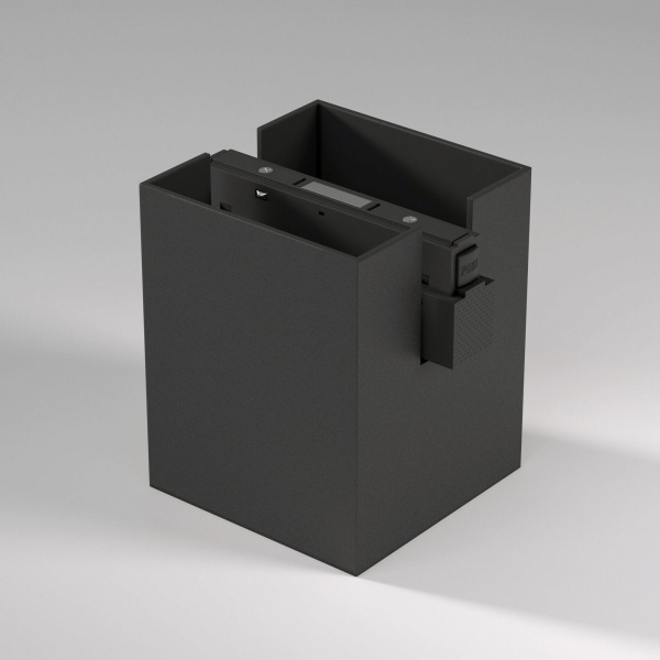 фото Slim Magnetic Трековый светильник 12W 4200K Solo чёрный 85055/01